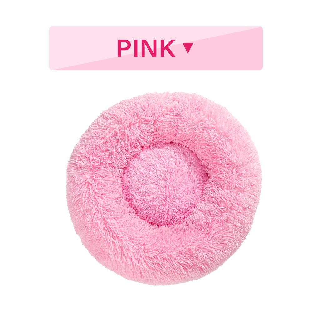 Kuscheliges Donut-Hundebett – Extra Weich, Beruhigend & Waschbar für Hunde & Katzen