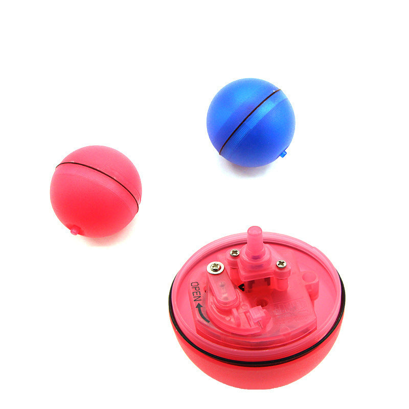 Interaktiver LED-Spielball für Katzen – Elektronisch & Selbstrollend