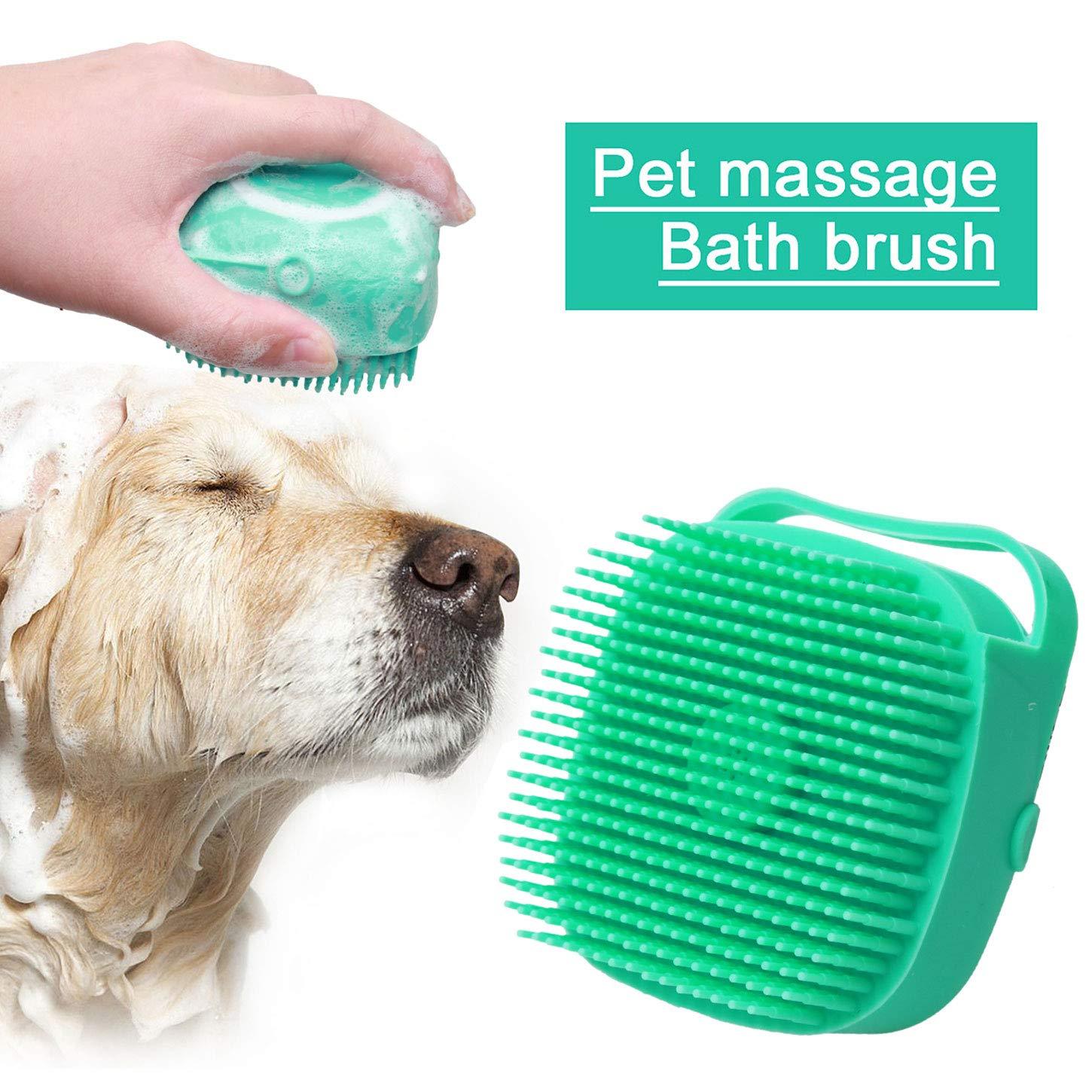 Tierpflegebürste-Massage & Duschbürste für Hunde & Katzen