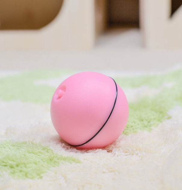 Interaktiver LED-Spielball für Katzen – Elektronisch & Selbstrollend