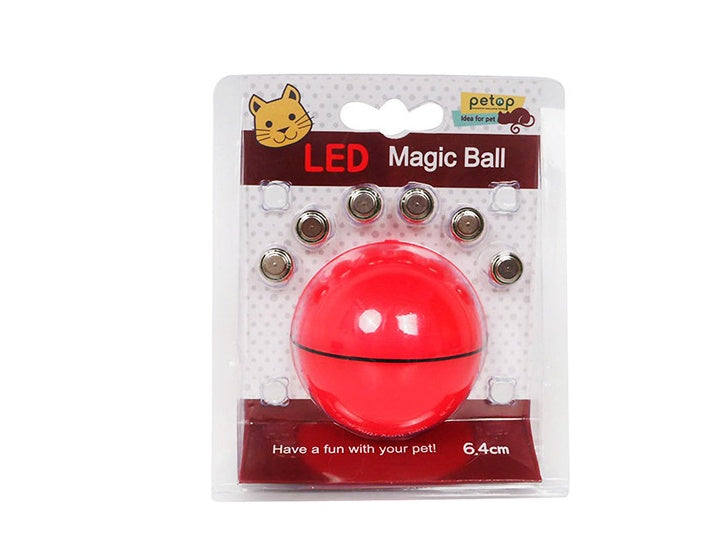Interaktiver LED-Spielball für Katzen – Elektronisch & Selbstrollend
