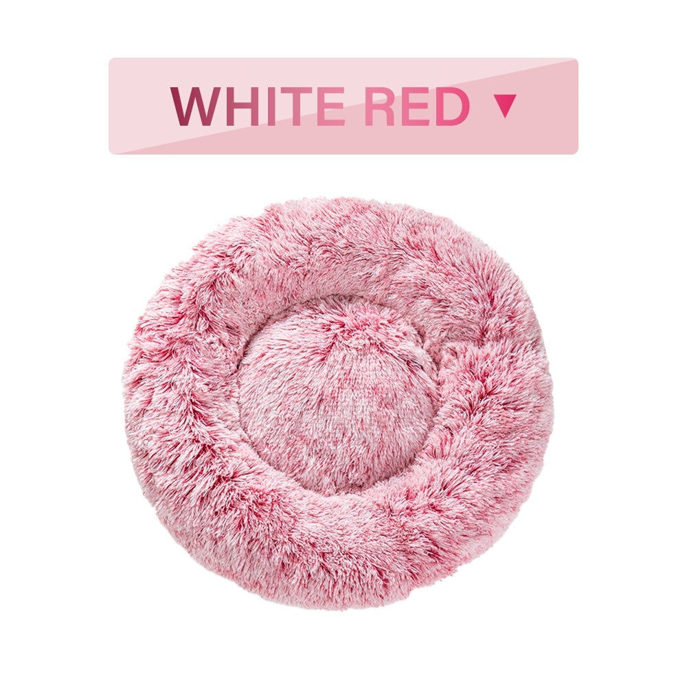 Kuscheliges Donut-Hundebett – Extra Weich, Beruhigend & Waschbar für Hunde & Katzen